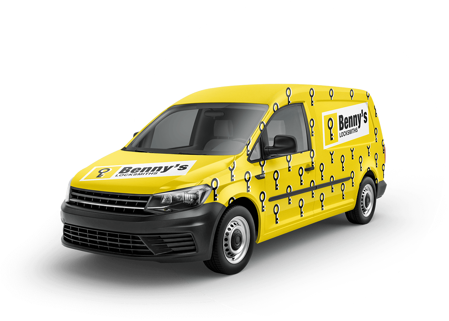 Benny’s Locksmiths van